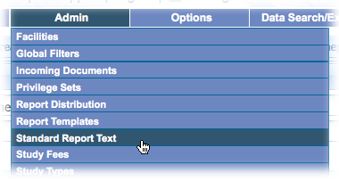 The OnePacs System > Standard Texts > managereporttextmenu.png